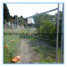 Galvanisierter vorübergehender Zaun-Maschendraht-Zaun Removable Factory Fence